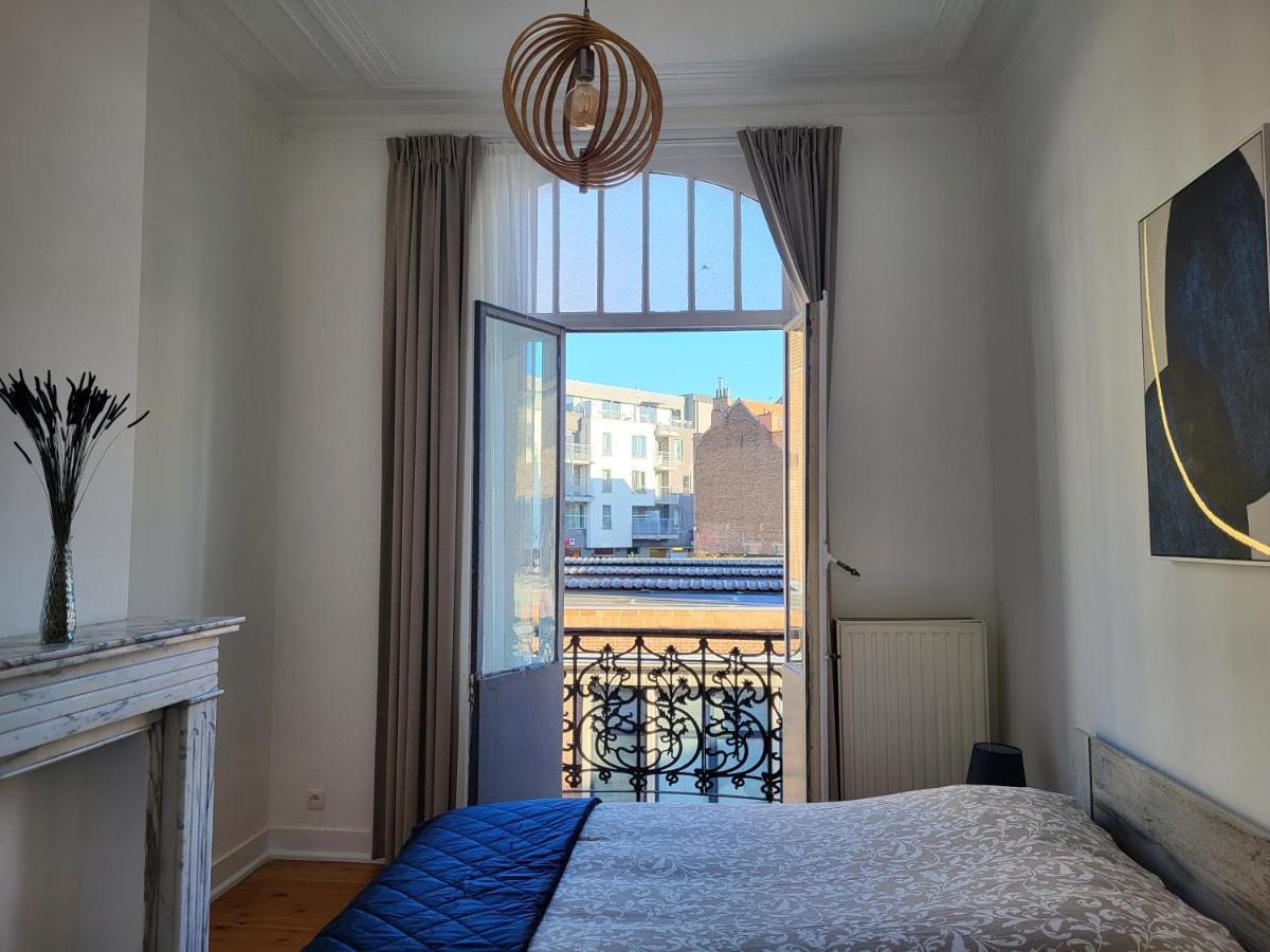 Brussels Bed & Blockchain Private Rooms With Shared Bathroom Exterior foto